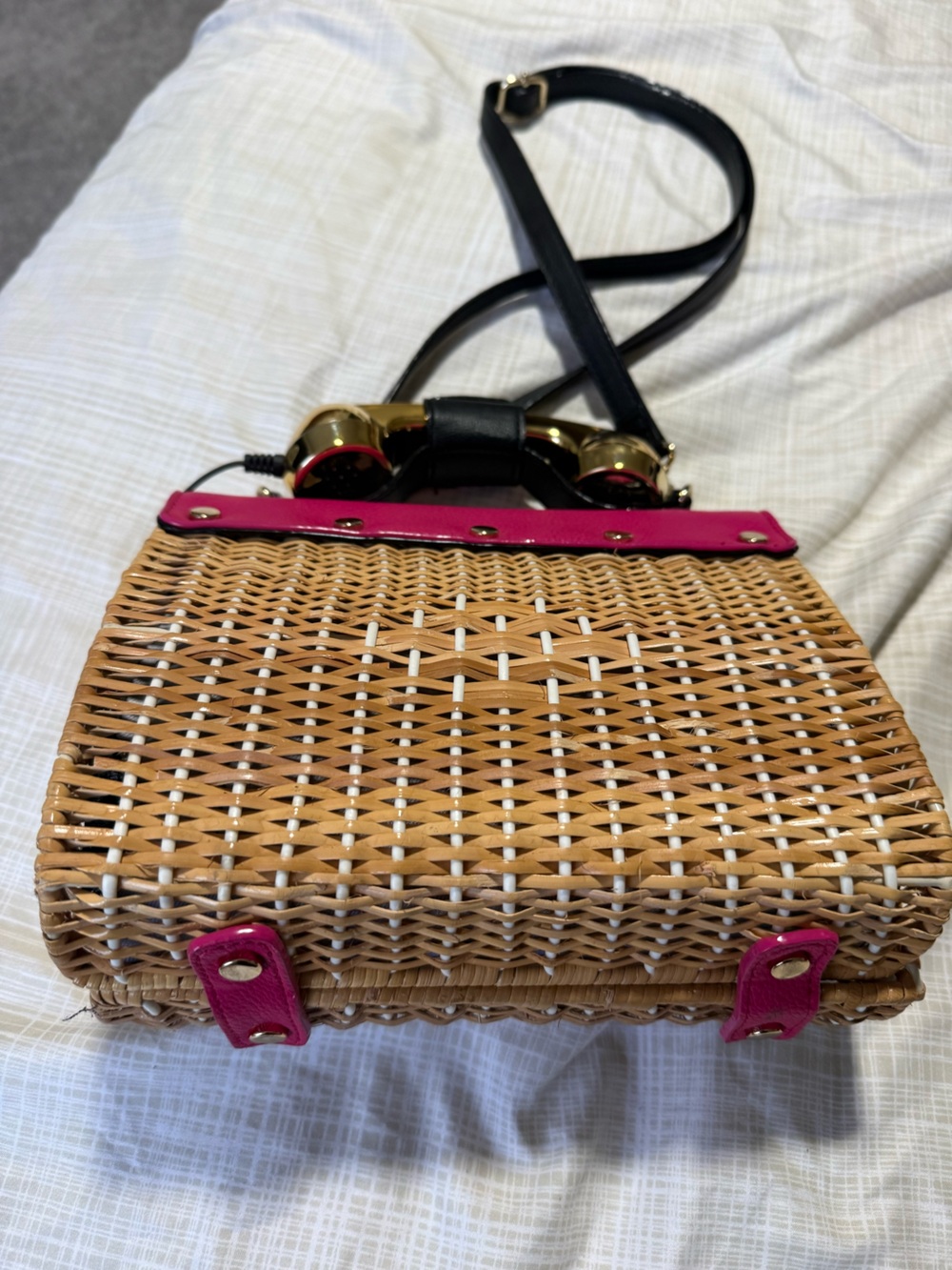 RARE Betsey Johnson Telephone Bag - Picture 5 of 8